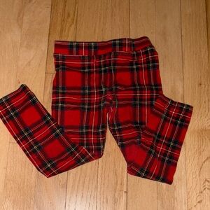 Crewcuts Vibrant Red Plaid Pants